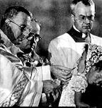 Paus Johannes-Paulus I en Pia Luciani (3 september 1978)